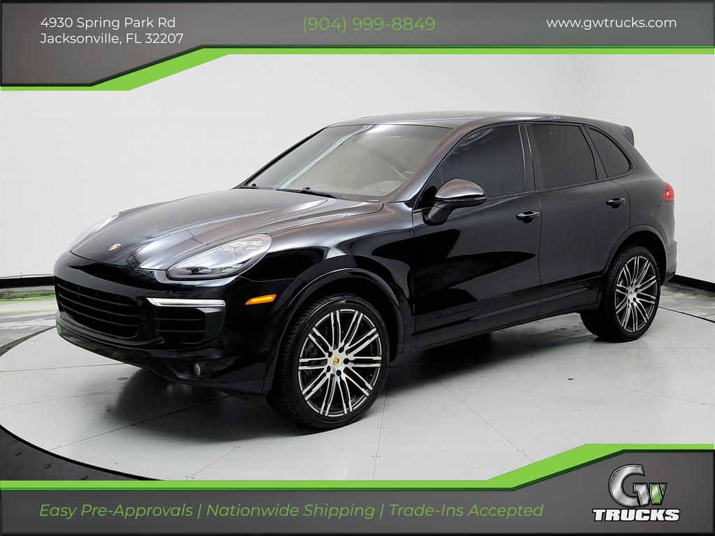2017 Porsche Cayenne Platinum Edition's photo
